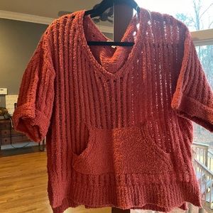 Muted Orange Cute Boutique Sweater